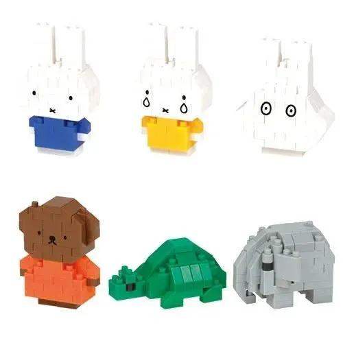 Miffy Series 1 Nanoblock Mininano Blind-Bag (1 Bag with 1 Figure) - ToyShnip