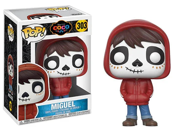 Miguel Funko Pop Coco 303 Near Mint Condition Includes PopShield - ToylandEU