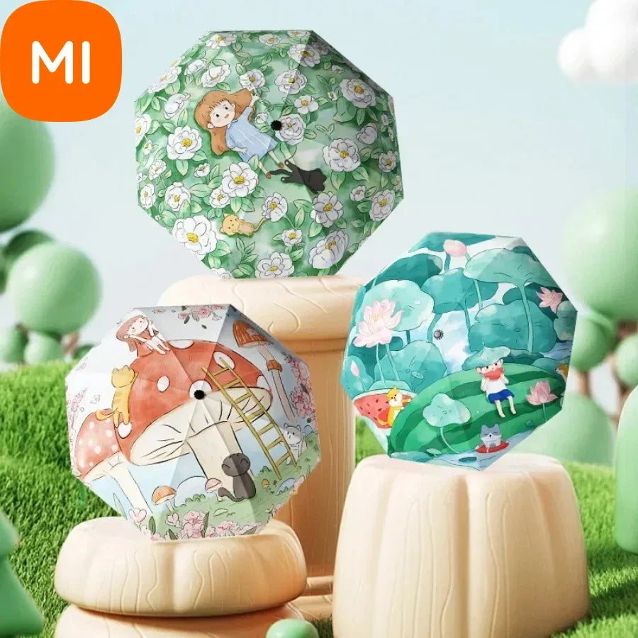 Mijia Xiaomi All Weather Umbrella Windproof UV Protection Auto Open - ToylandEU