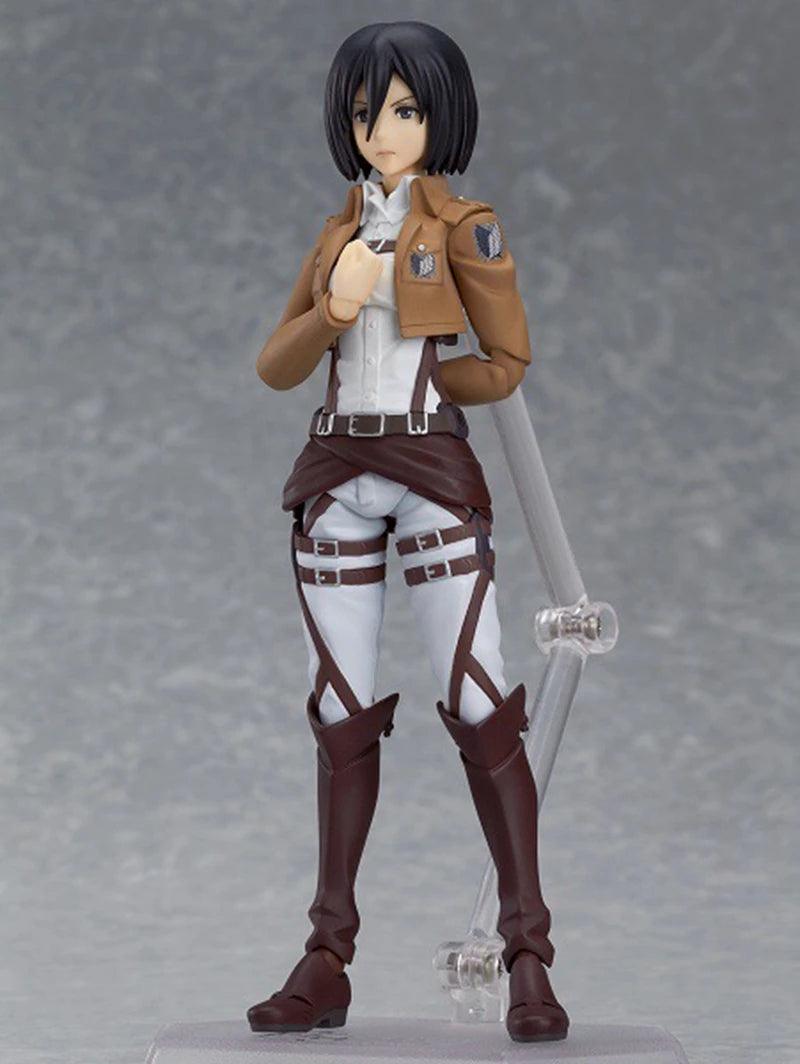  Mikasa Ackerman Figure | 19 cm PVC Figure | Toylandeu™ 