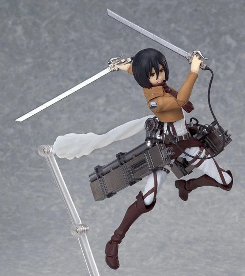  Mikasa Ackerman Figure | 19 cm PVC Figure | Toylandeu™ 