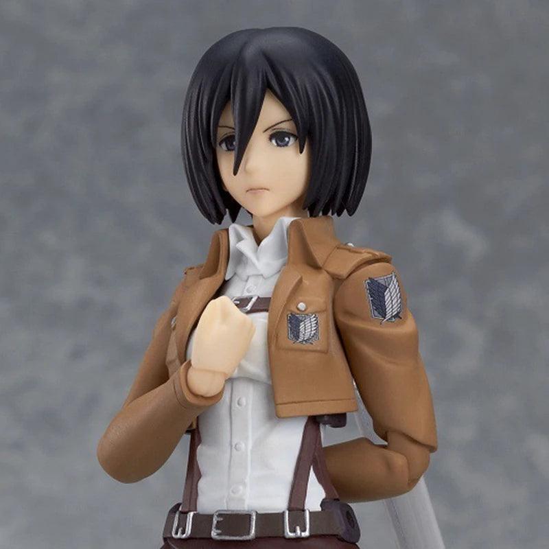 Mikasa Ackerman Figure | 19 cm PVC Figure | Toylandeu™ 