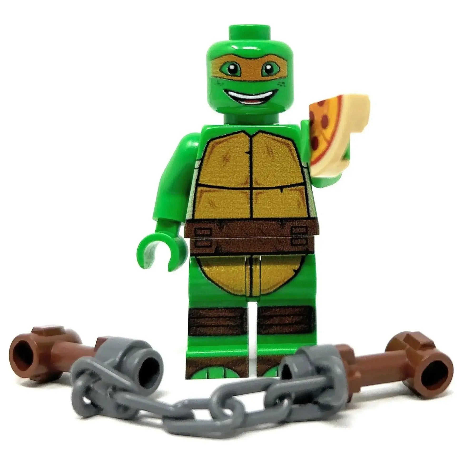  Mikey Orange Fighter Turtle - Custom Minifig made using LEGO parts -  ToylandEU™
