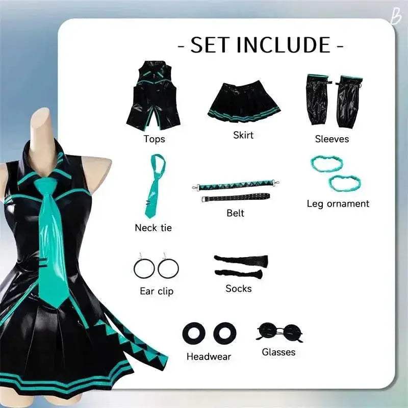  Mikuu Cosplay Maid Uniform Costumes Anime Role Playing Holiday Game Halloween Party Costumes for Women -  ToylandEU™