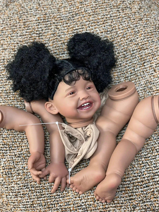  Mila Reborn Doll Kit Dark Skin 20 To 22 Inches Handmade -  ToylandEU™