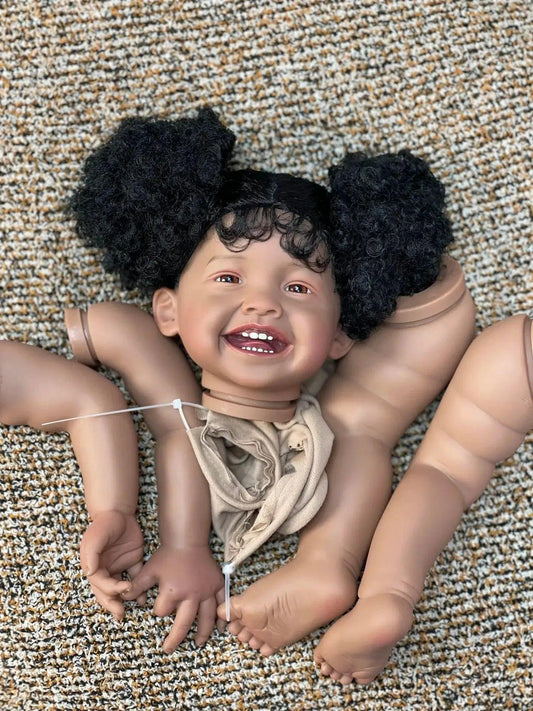  Mila Reborn Doll Kit Dark Skin 20 To 22 Inches Handmade -  ToylandEU™