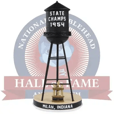 Milan Water Tower 1954 State Champs Bobblehead Replica Trophy Included - ToylandEU