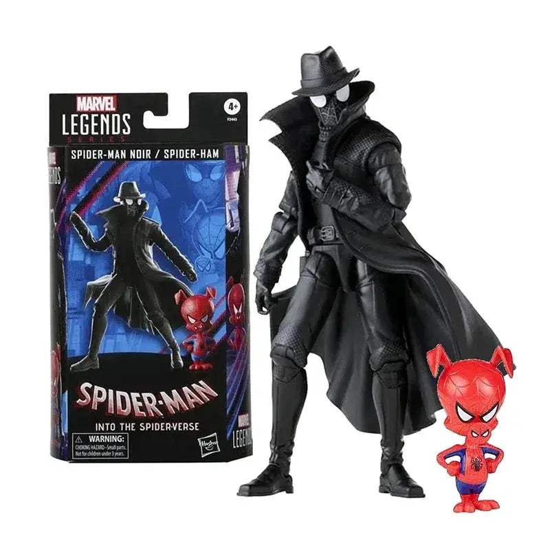 Miles Morales Peter Parker Spider Verse Legends Noir Action Figure - ToylandEU
