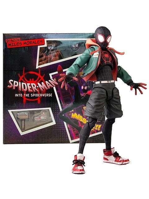 Miles Morales Spider Man Figure PVC Collectible