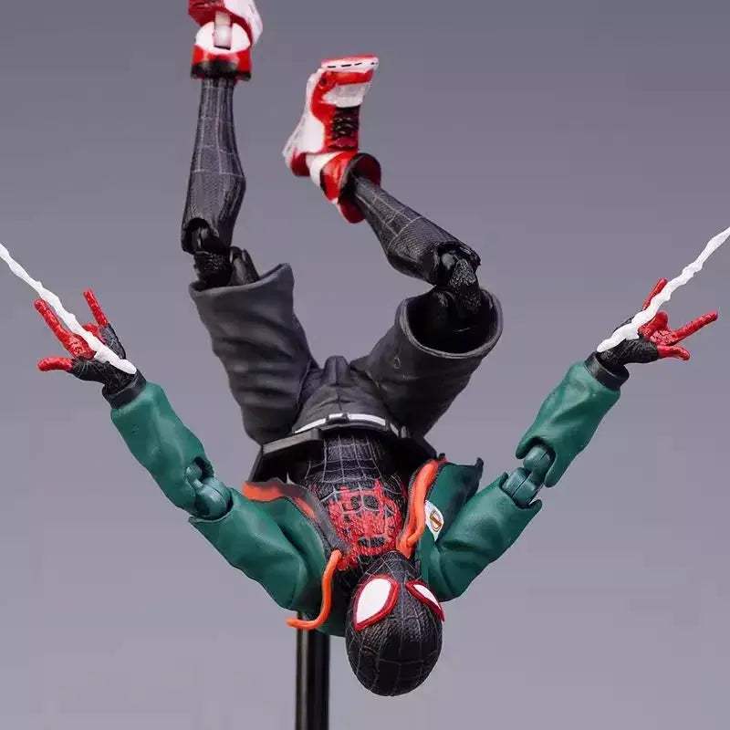 Miles Morales Spider Man Handcrafted PVC Toy Model Gift - ToylandEU