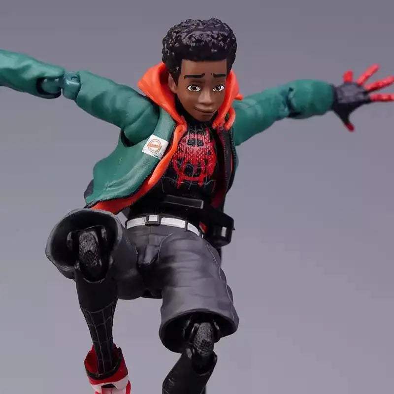 Miles Morales Spider Man Handcrafted PVC Toy Model Gift - ToylandEU