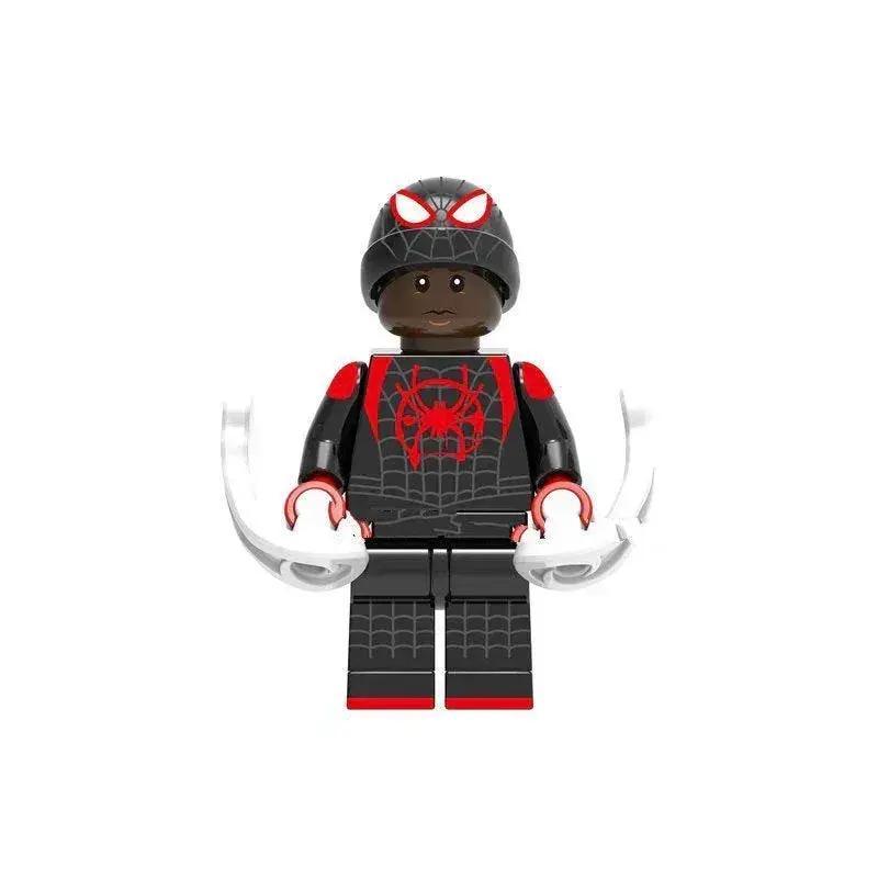  Miles Morales Spiderman Unmasked Minifigure Custom Toy -  ToylandEU™