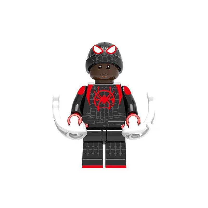 Miles Morales Spiderman Unmasked Figure Custom Collectible Made From ABS Plastic - ToylandEU