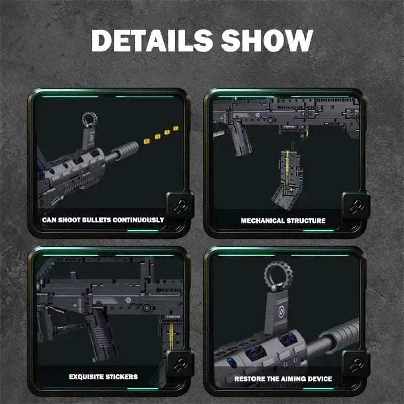 Military Building Blocks Kit Lego Compatible DIY Gift - ToylandEU