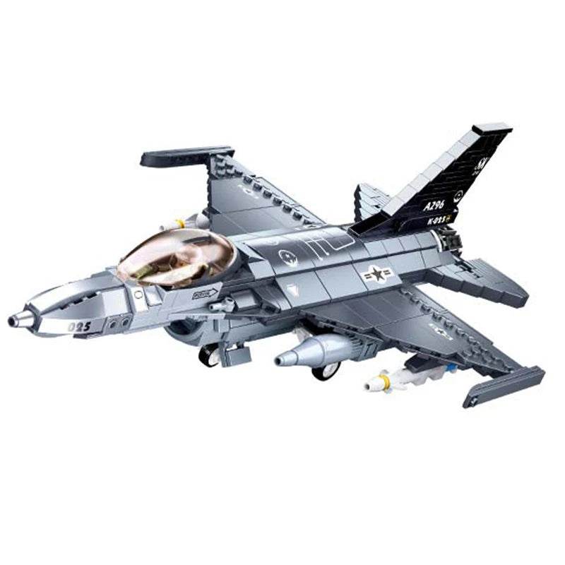 Military F/A-18E Super BumbleBee Fighter Plane Building Blocks - ToylandEU