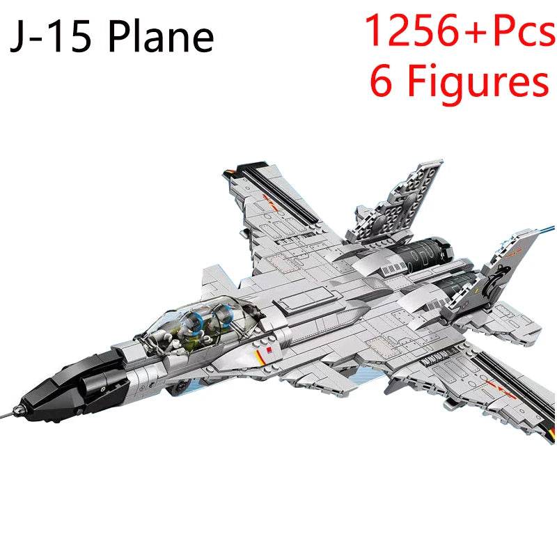 Military F/A-18E Super BumbleBee Fighter Plane Building Blocks - ToylandEU