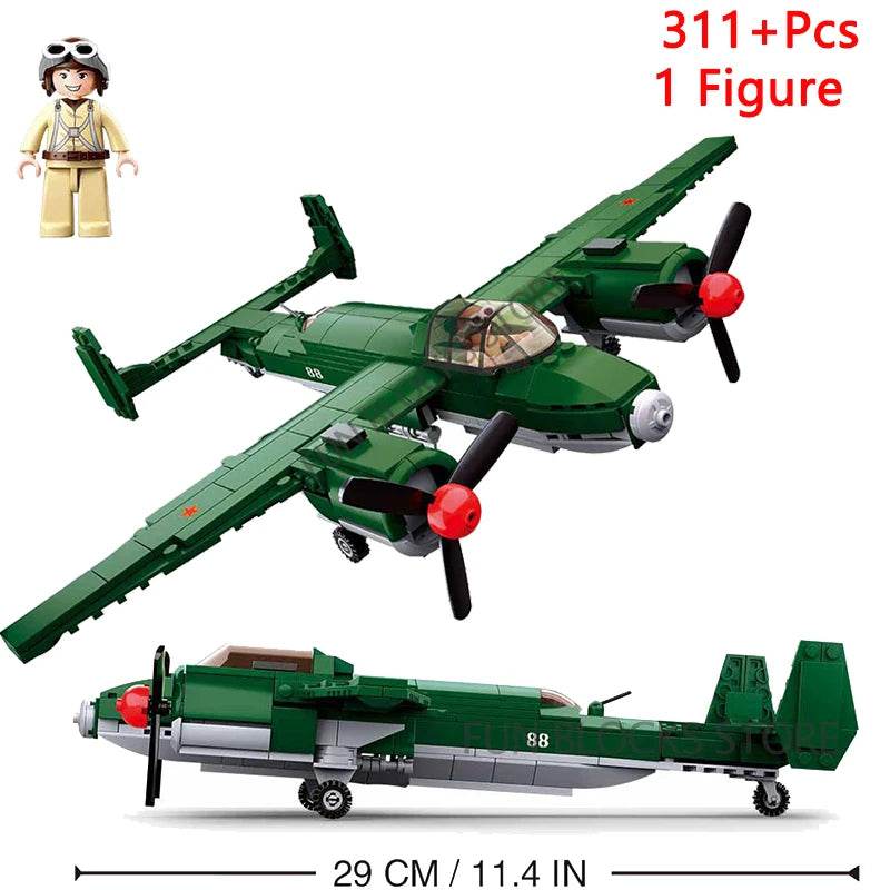 Military F/A-18E Super BumbleBee Fighter Plane Building Blocks - ToylandEU