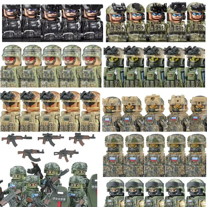  Military Figures Building Blocks Set Lego Compatible -  ToylandEU™