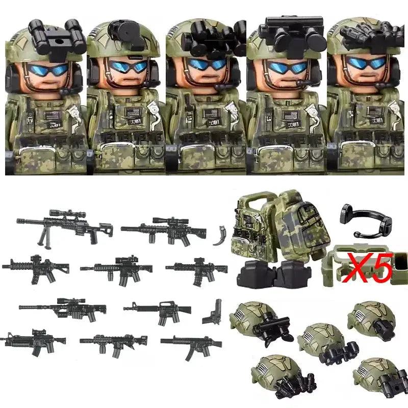  Military Figures Building Blocks Set Lego Compatible -  ToylandEU™