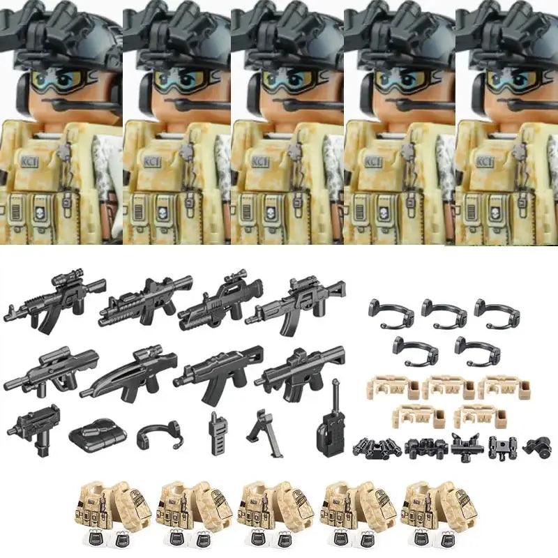  Military Figures Building Blocks Set Lego Compatible -  ToylandEU™