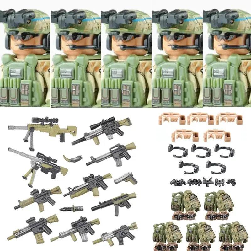  Military Figures Building Blocks Set Lego Compatible -  ToylandEU™