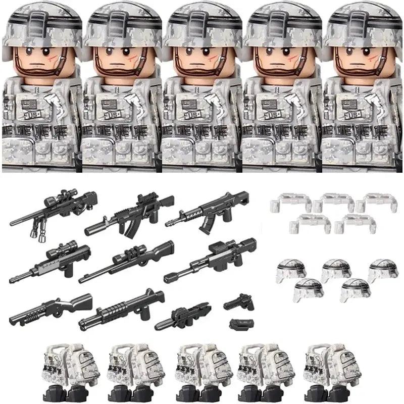  Military Figures Building Blocks Set Lego Compatible -  ToylandEU™