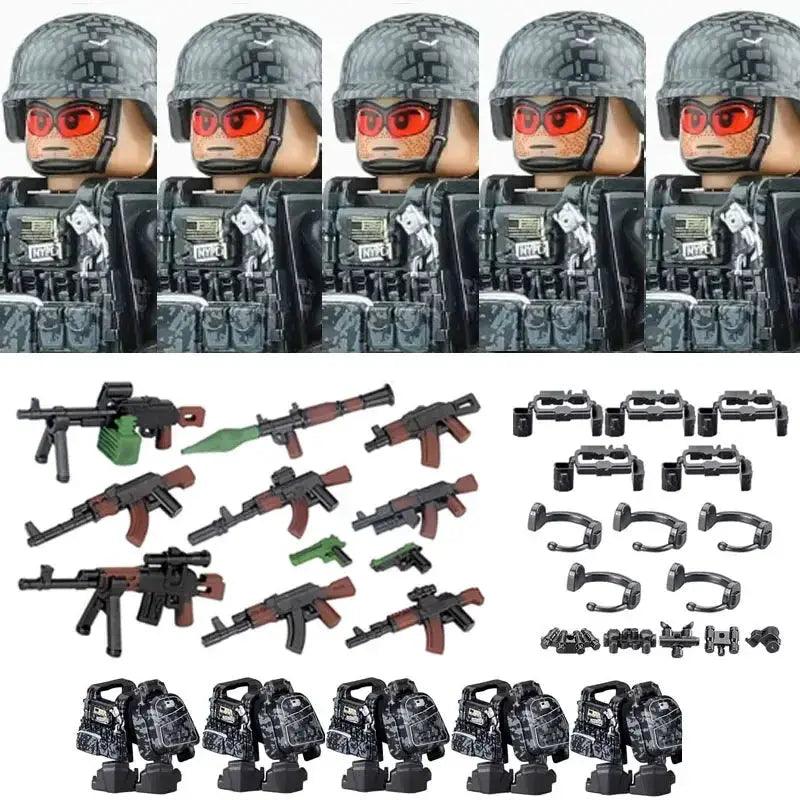 Military Figures Building Blocks Set Lego Compatible -  ToylandEU™
