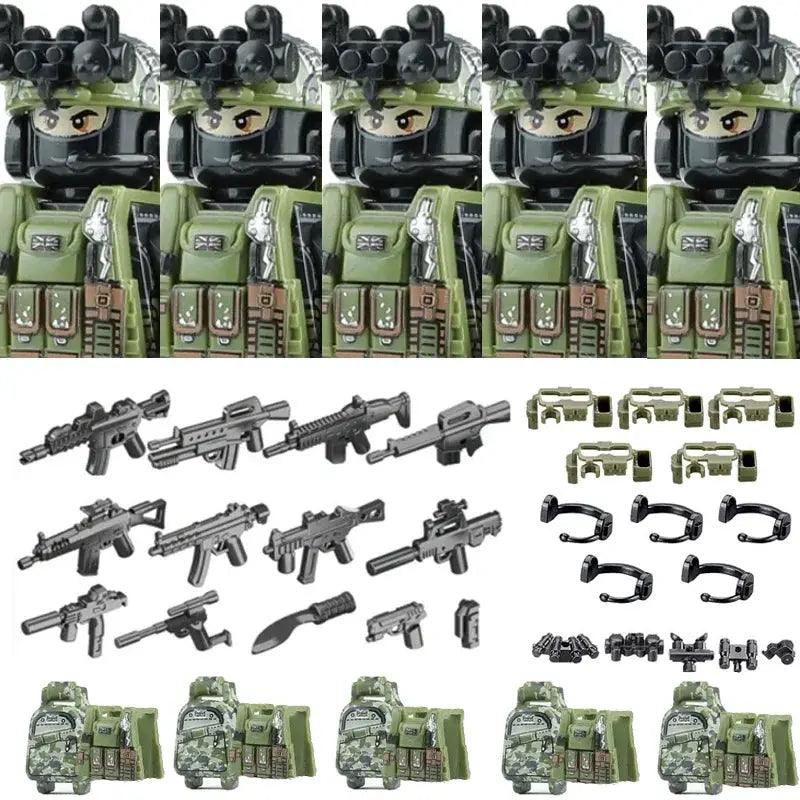  Military Figures Building Blocks Set Lego Compatible -  ToylandEU™