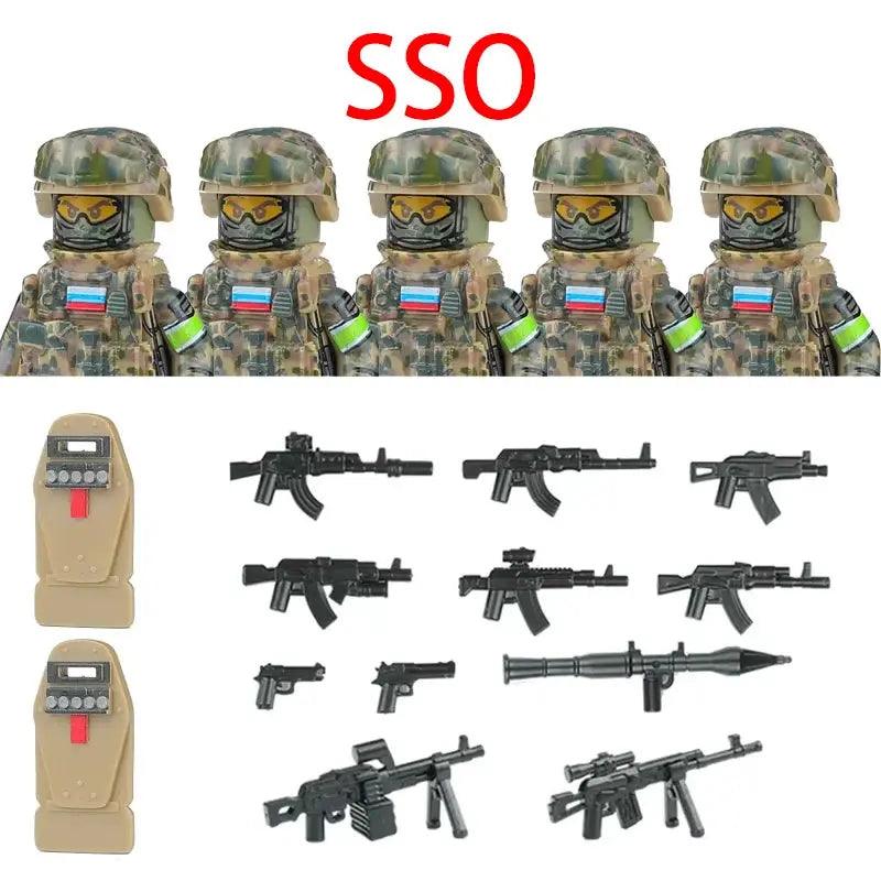  Military Figures Building Blocks Set Lego Compatible -  ToylandEU™