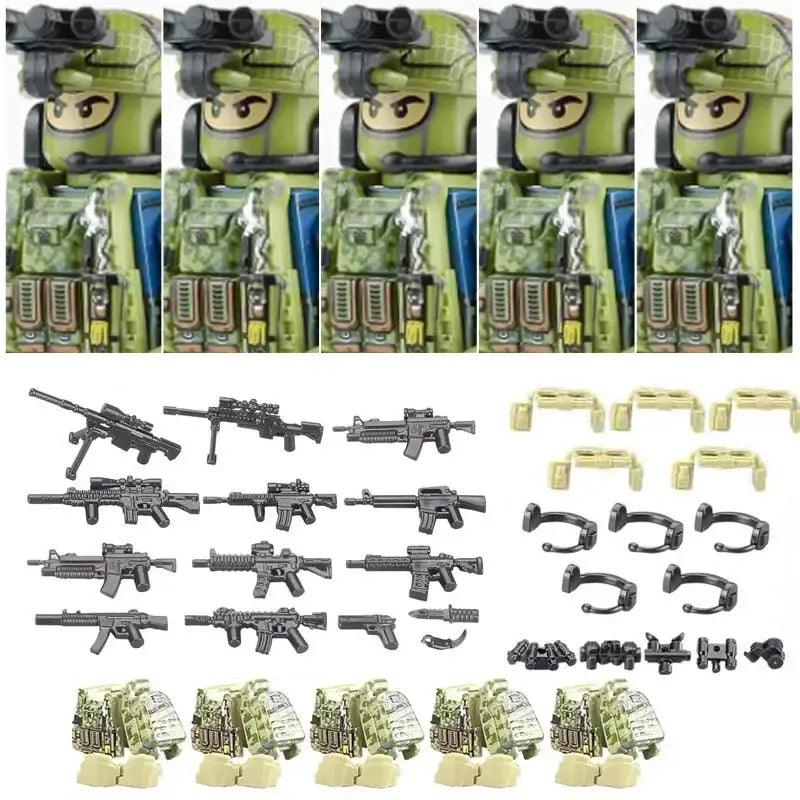  Military Figures Building Blocks Set Lego Compatible -  ToylandEU™