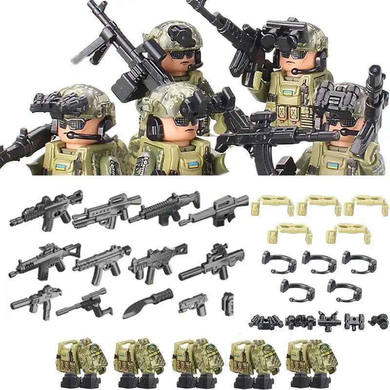  Military Figures Building Blocks Set Lego Compatible -  ToylandEU™