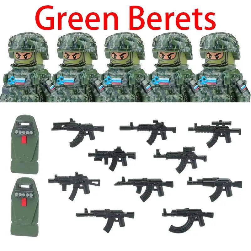  Military Figures Building Blocks Set Lego Compatible -  ToylandEU™