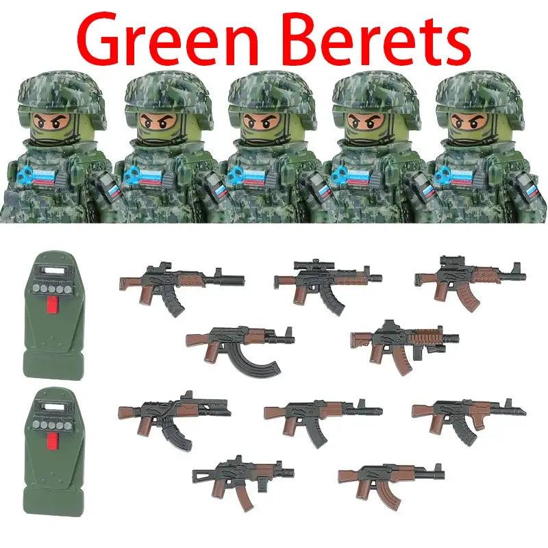  Military Figures Building Blocks Set Lego Compatible -  ToylandEU™