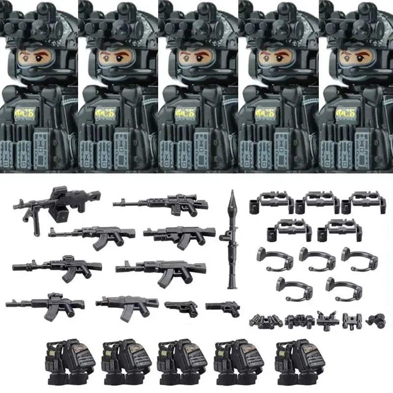  Military Figures Building Blocks Set Lego Compatible -  ToylandEU™