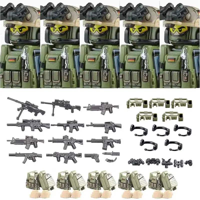  Military Figures Building Blocks Set Lego Compatible -  ToylandEU™