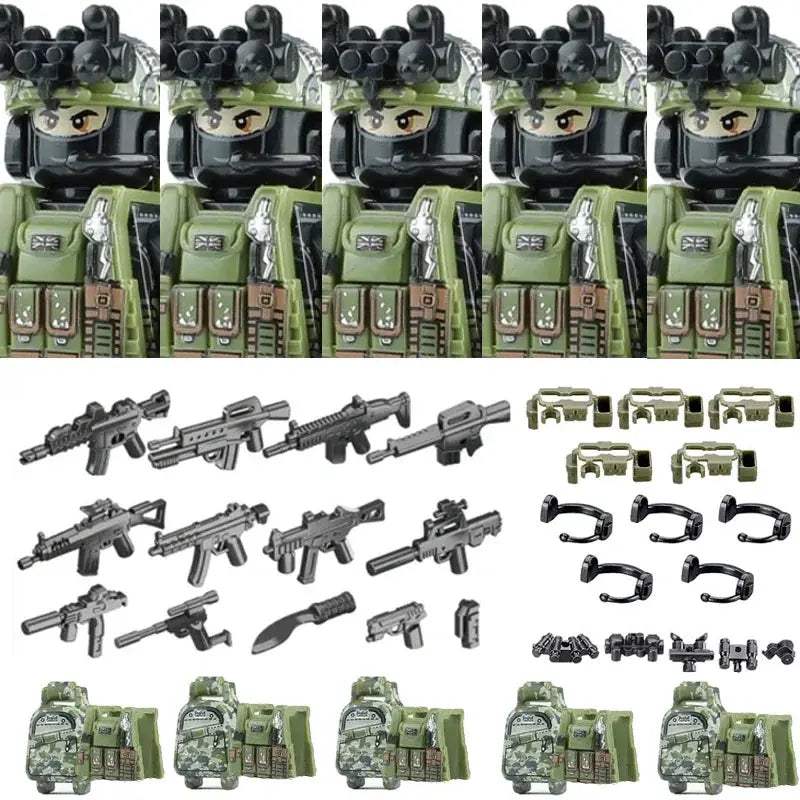  Military Figures Building Blocks Set Lego Compatible -  ToylandEU™