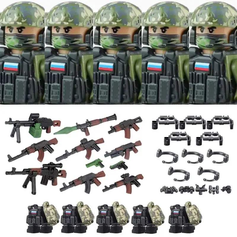  Military Figures Building Blocks Set Lego Compatible -  ToylandEU™
