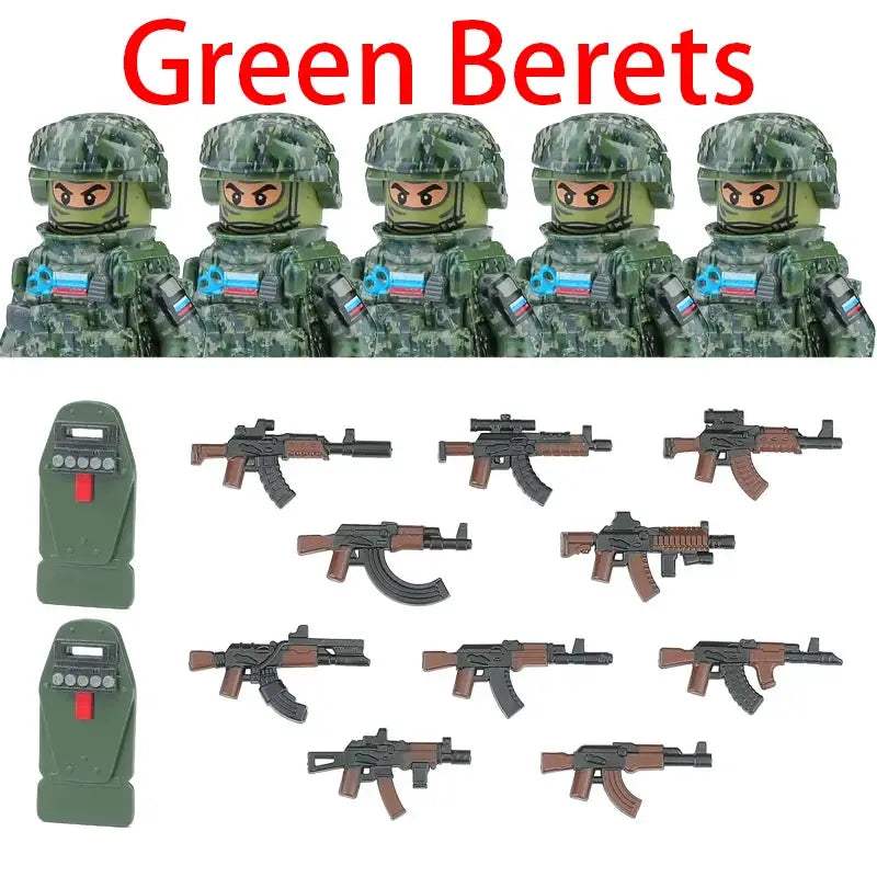  Military Figures Building Blocks Set Lego Compatible -  ToylandEU™