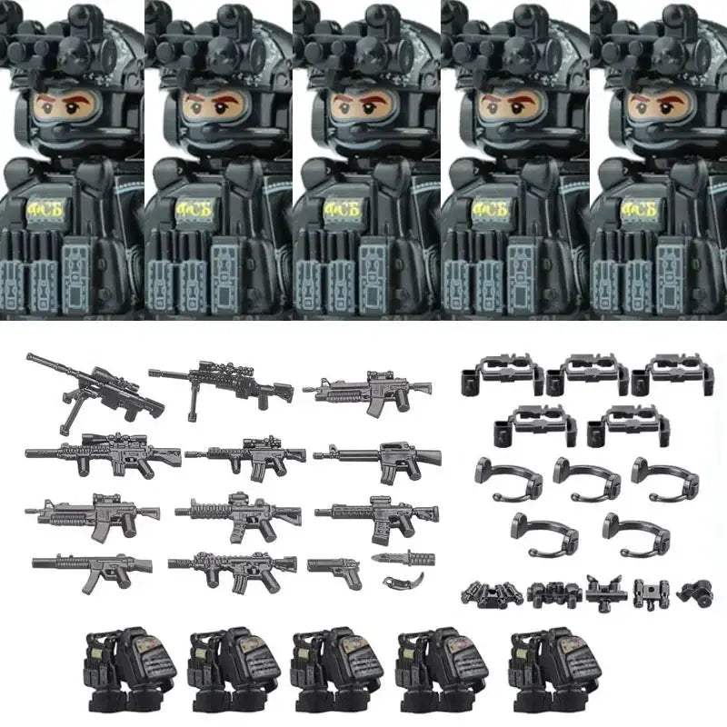  Military Figures Building Blocks Set Lego Compatible -  ToylandEU™