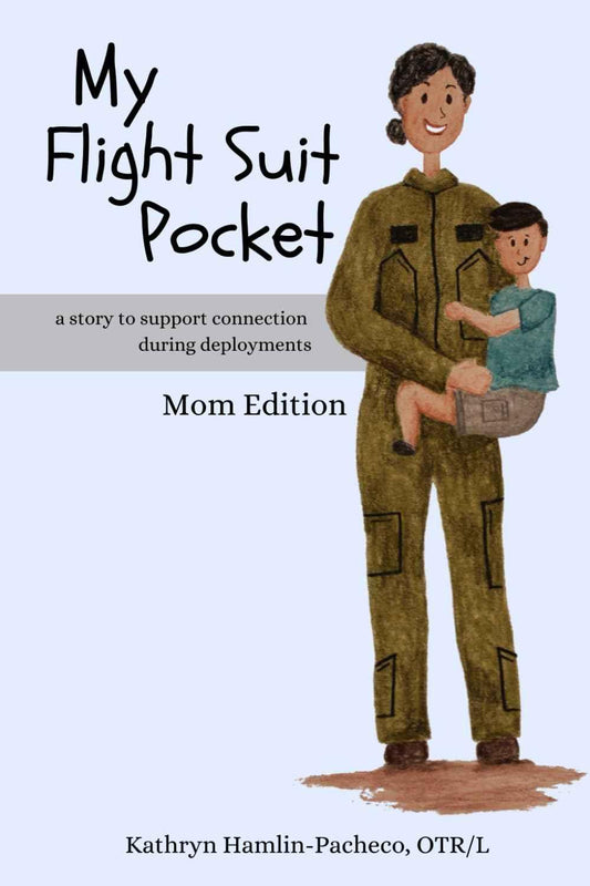 Military Kids Children's Book With Flight Pocket Keepsakes - ToylandEU