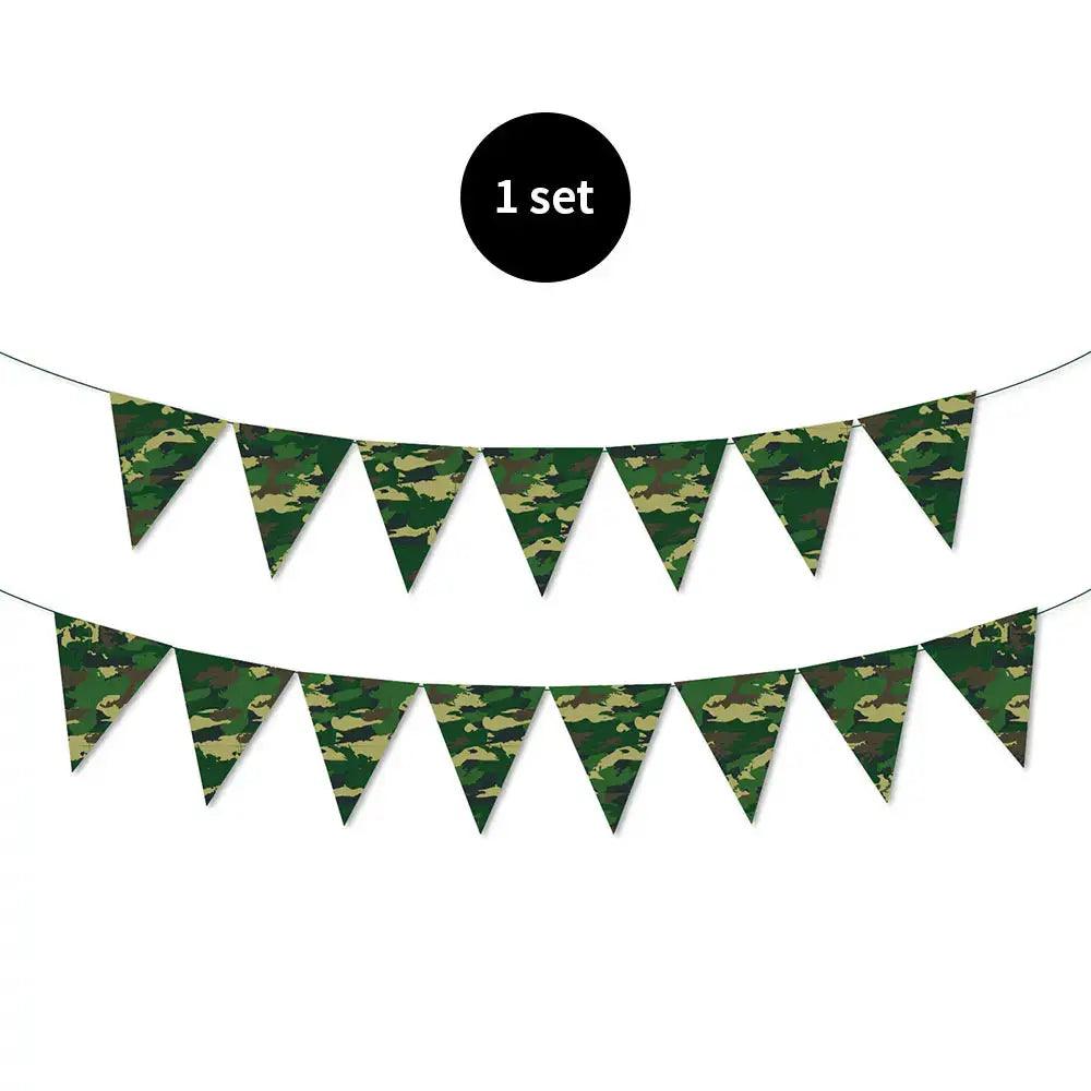  Military Party Decorations Camouflage Tableware Kid Safe -  ToylandEU™
