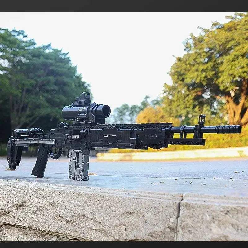 Military Rifle Buildable Block Set LEGO Compatible Collection - ToylandEU