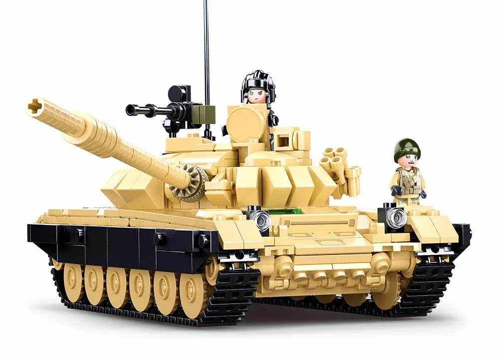 Military Series Building Blocks WW2 Heavy Battle Tank Set - ToylandEU