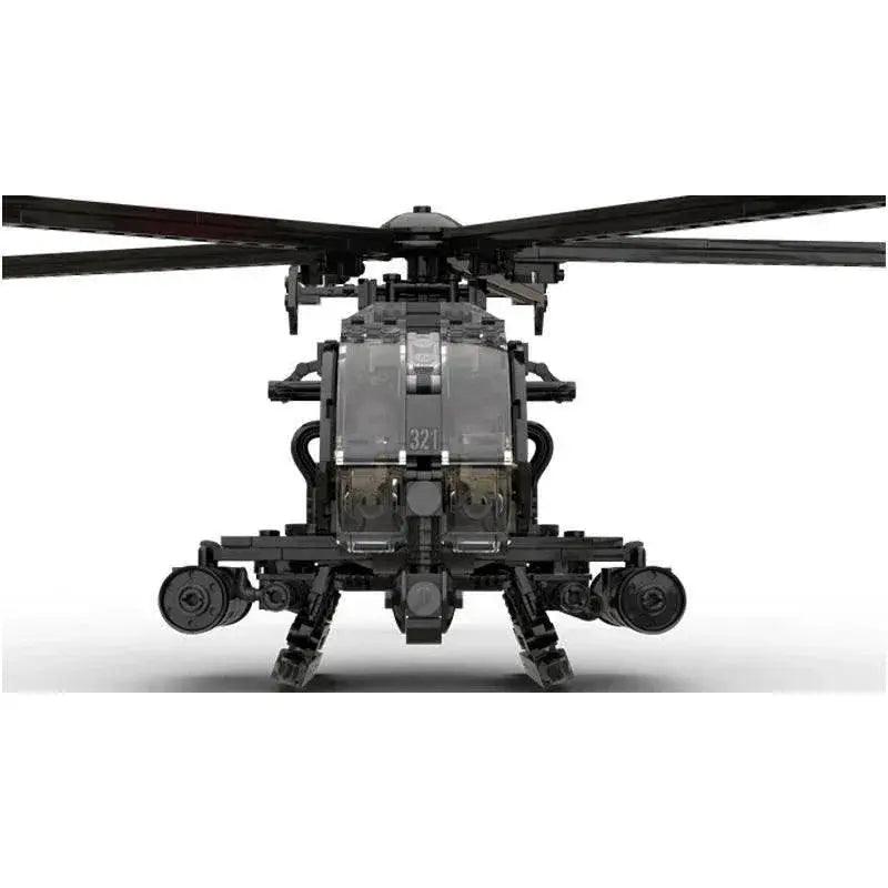  Military Series MH-6 Little Bird Helicopter MOC Building Block Kit Building Bricks MOC -  ToylandEU™