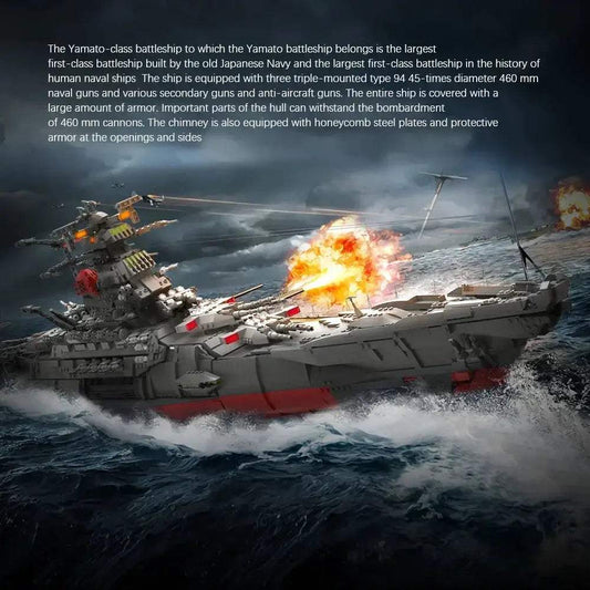 Military Space Battleship Building Blocks For Builders -  ToylandEU™