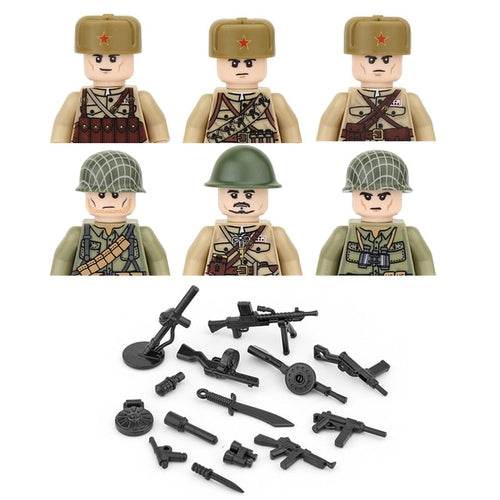 Military Special Forces Building Blocks | Army Soldier Figure Set - ToylandEU