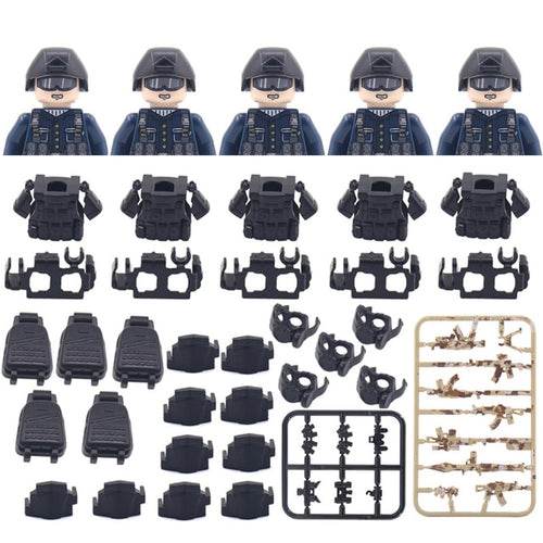 Military Special Forces Building Blocks | Army Soldier Figure Set - ToylandEU
