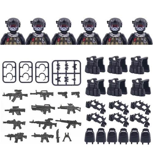 Military Special Forces Building Blocks | Army Soldier Figure Set - ToylandEU