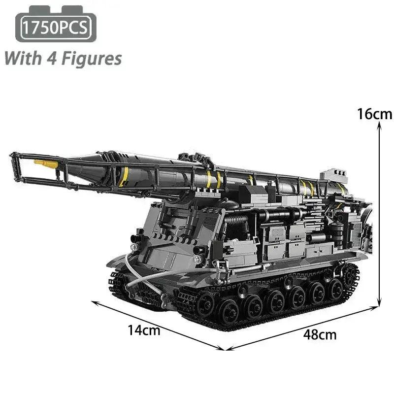  Military Tank Building Blocks Durable Set For Kids -  ToylandEU™
