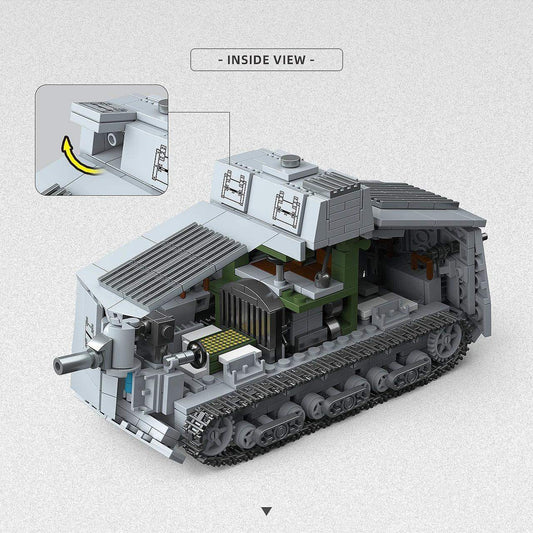  Military Tank Building Blocks Educational Kit Hands On -  ToylandEU™